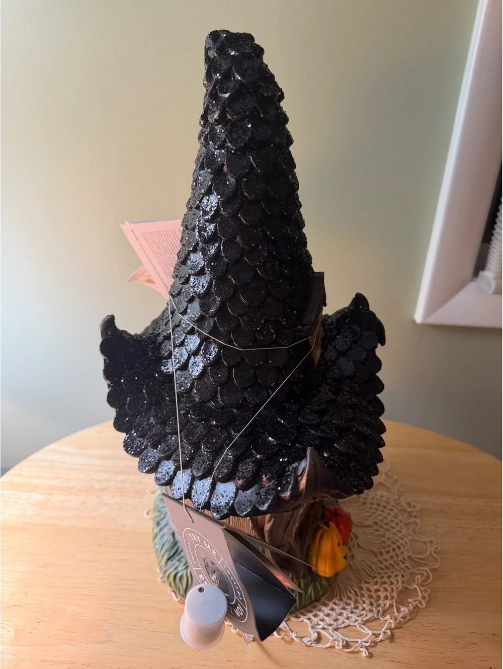 Hallow Home Halloween Witch House Collectible Decoration